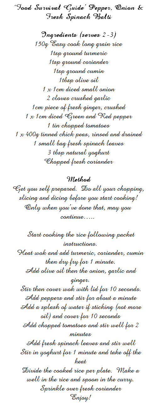 Food Survival at Bebington High